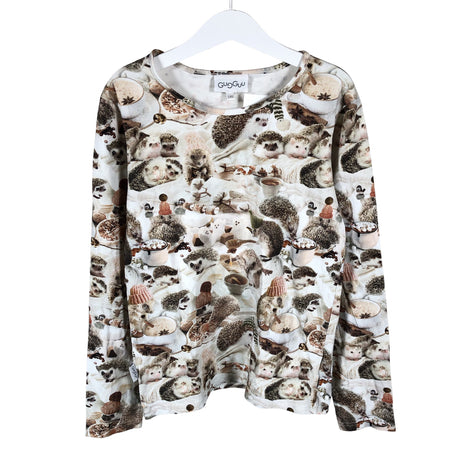 Unisex Gugguu - Tricot dress, size 140 - 146 - Beige ()