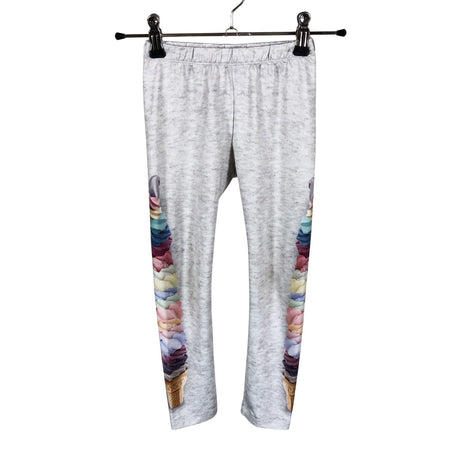Unisex Molo Kids - Leggings, size 98 - 104 - Gray ()