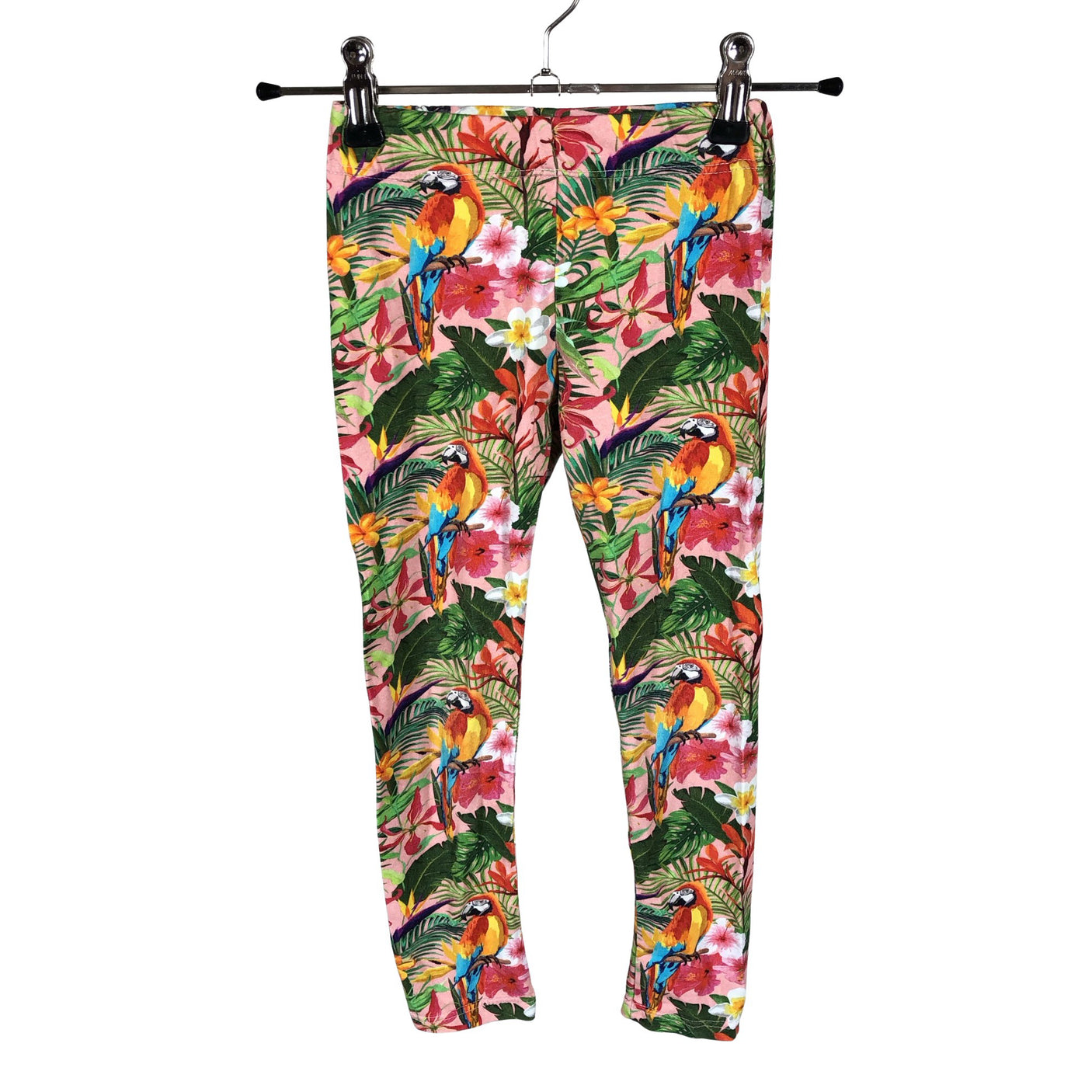 Unisex Handmade - Leggings, size 98 - 104 - Green (1)