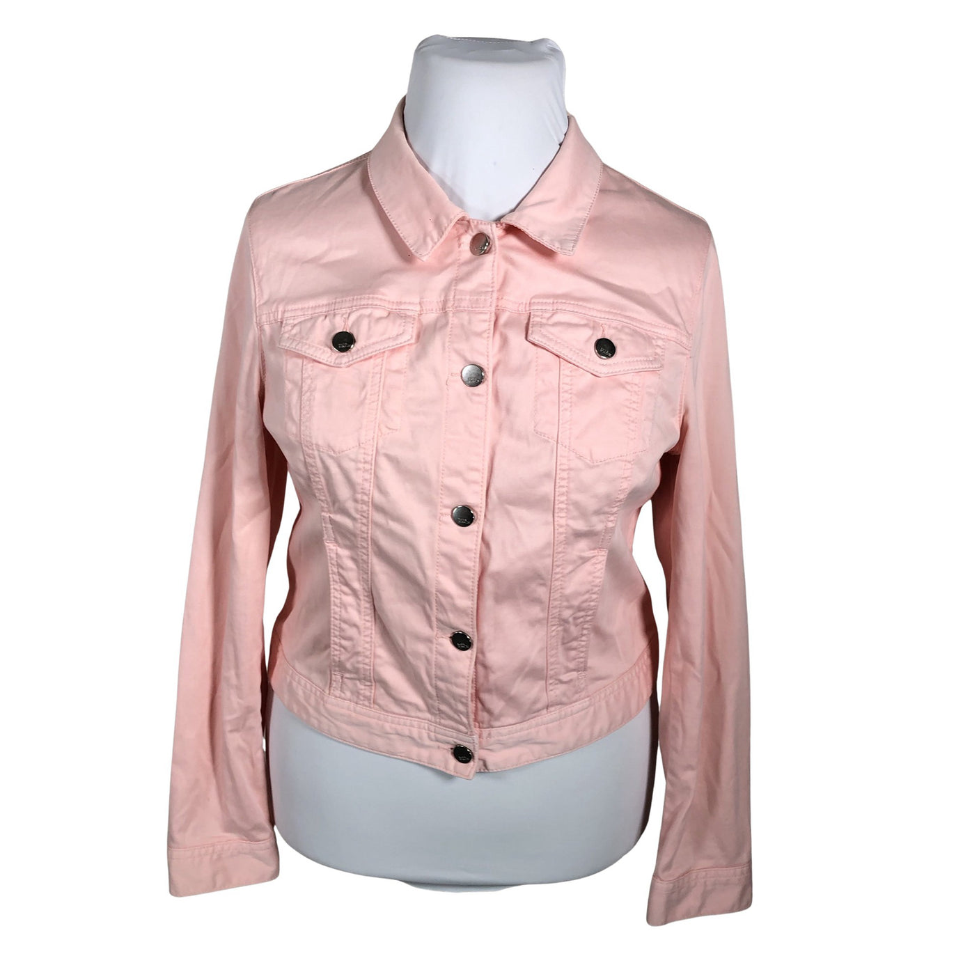 Unisex Your Face - Denim jacket, size 44 - Light pink (1)