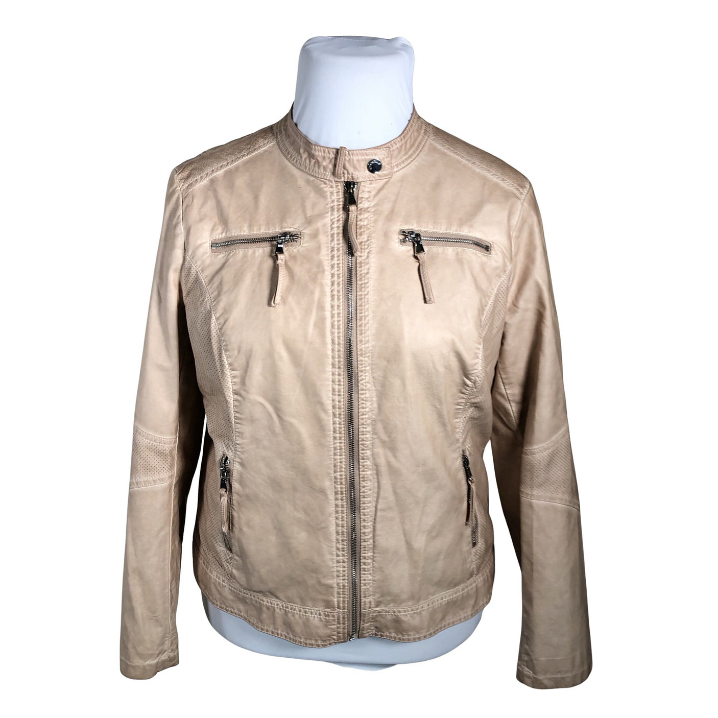 Unisex Rino & Pelle - Leather jacket, size 44 - Beige (1)