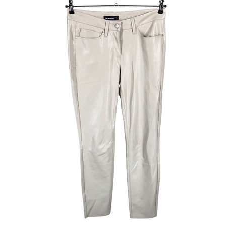 Unisex Cambio - Leather pants, size 38 - White ()