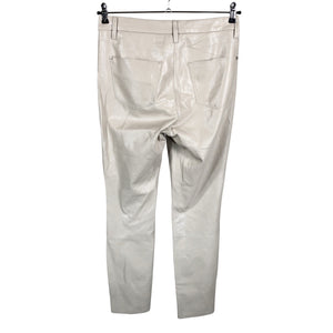 Unisex Cambio - Leather pants, size 38 - White (2)