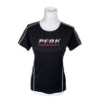 Unisex Peak Performance - Sports shirt, short sleeve, size 40 - Black ()