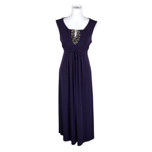 Unisex Wallis - Schiffon dress, size 40 - Violet (1)