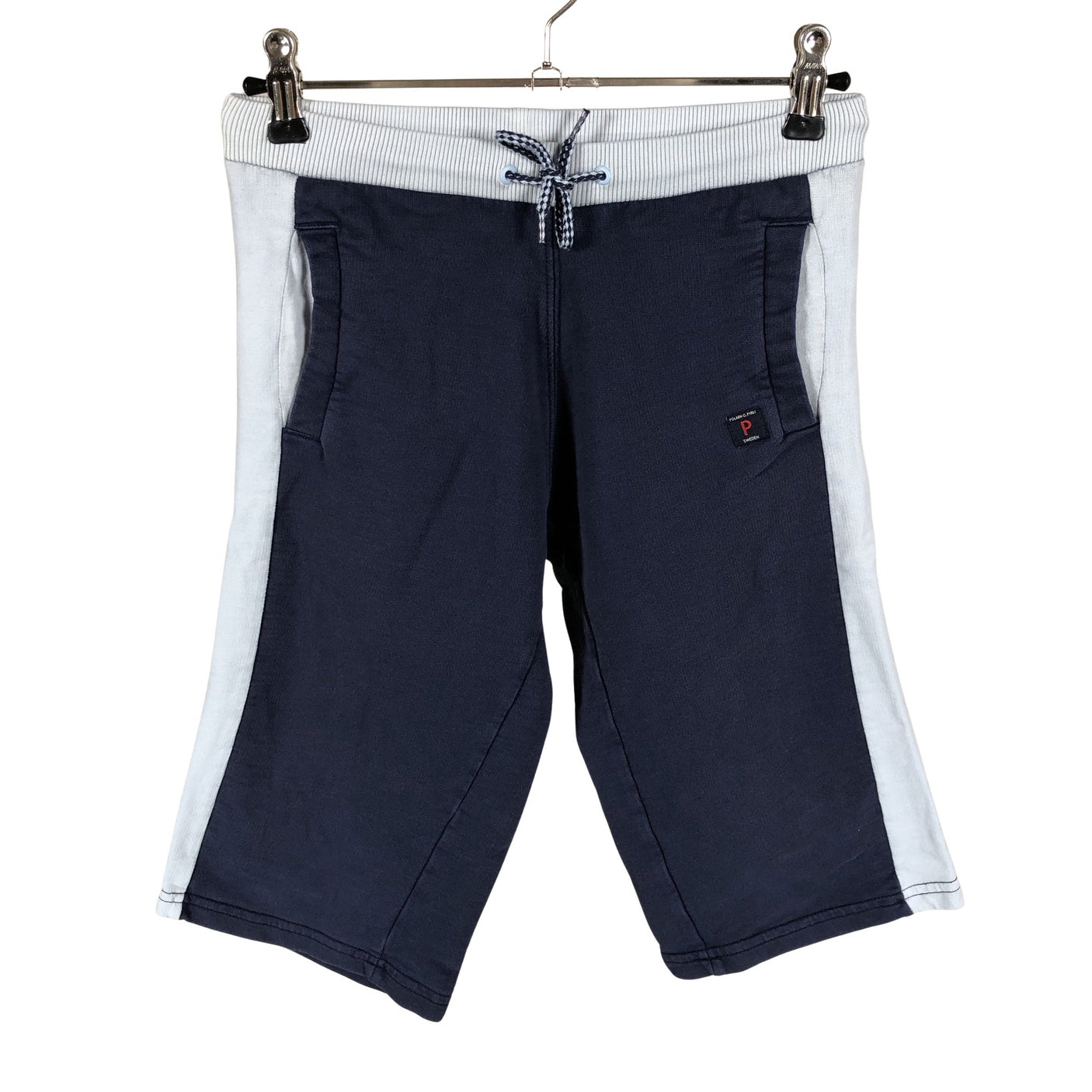 Unisex Polarn O. Pyret - Sweatshorts, size 134 - 140 - Blue (1)