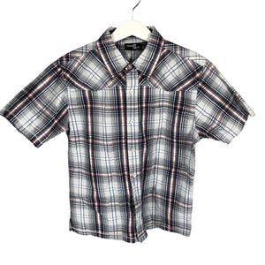 Unisex Youngest - Collared shirt, size 128 - 134 - Gray (1)