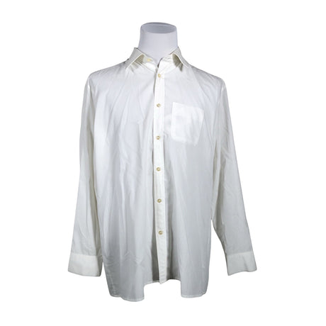 Unisex Handmade - Collared shirt, size XXXL - White ()