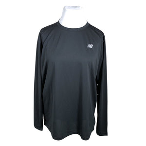 Unisex New Balance - Sports shirt, long sleeve, size 42 - Black (1)