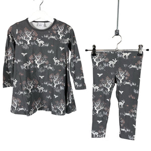 Unisex Lindex - Tricot tunic, size 92 - 98 - Gray (1)