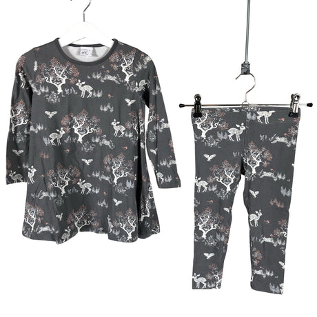 Unisex Lindex - Tricot tunic, size 92 - 98 - Gray ()
