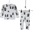 Unisex Handmade - Tricot shirt, size 98 - 104 - White ()