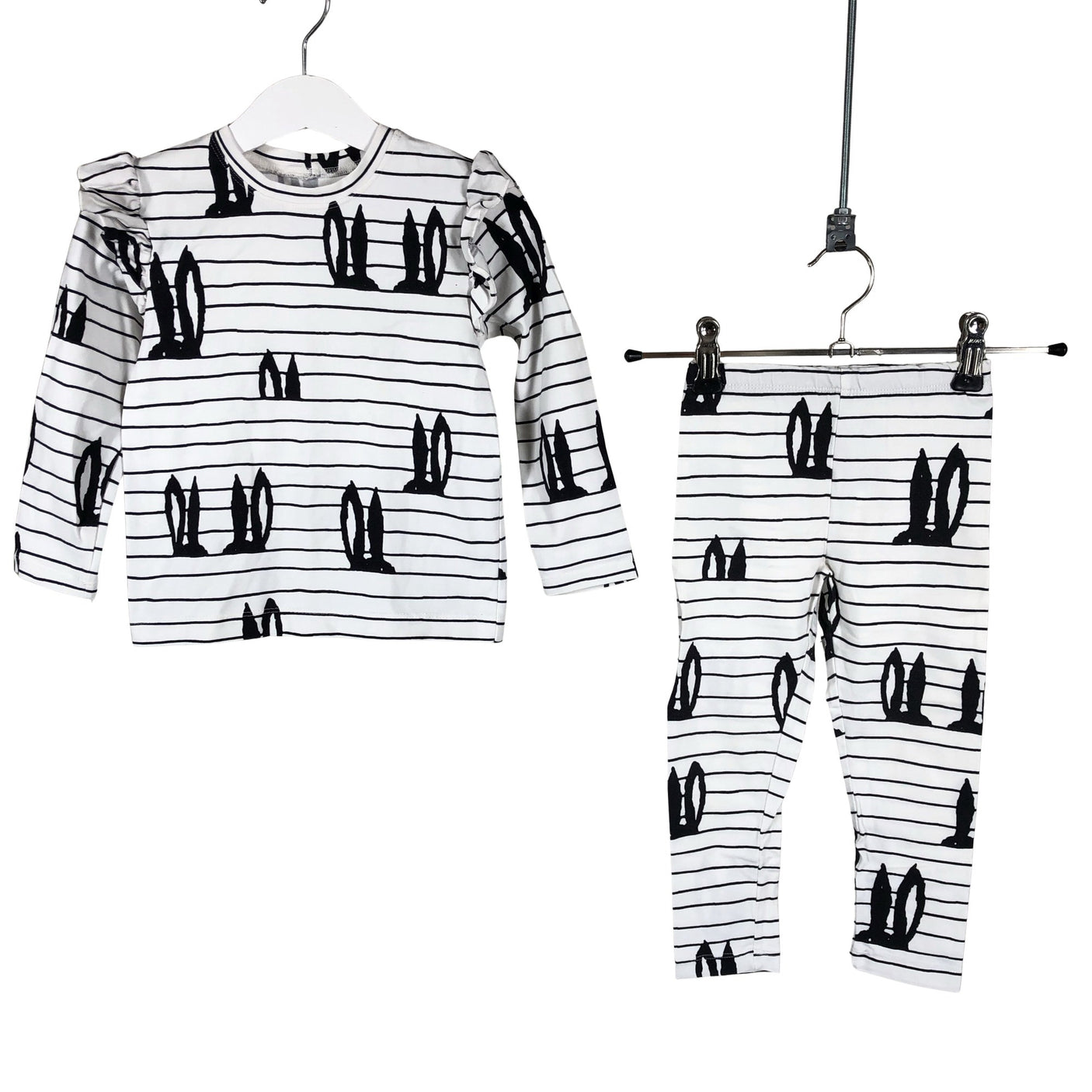 Unisex Handmade - Tricot shirt, size 98 - 104 - White (1)