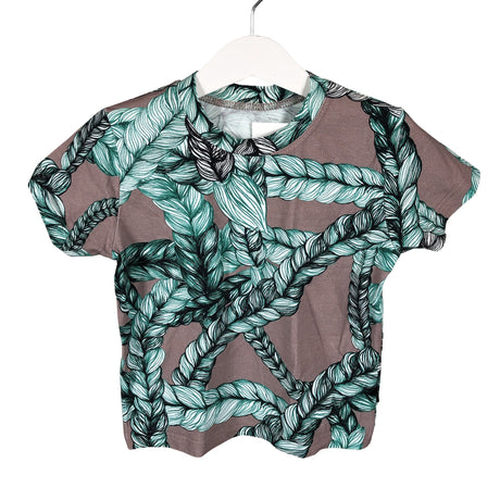 Unisex Handmade - T-shirt, size 98 - 104 - Gray ()