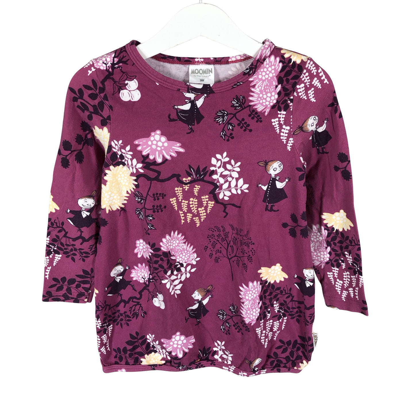 Unisex Moomin by Martinex - Tricot tunic, size 92 - 98 - Violet (1)