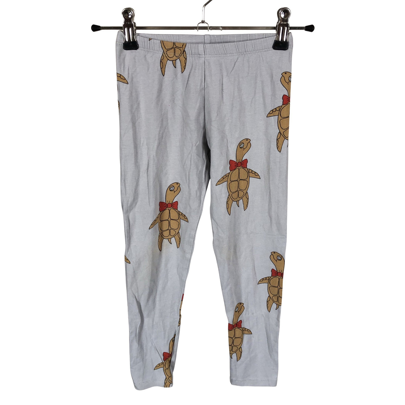 Unisex Mini Rodini - Leggings, size 104 - 110 - Gray (1)