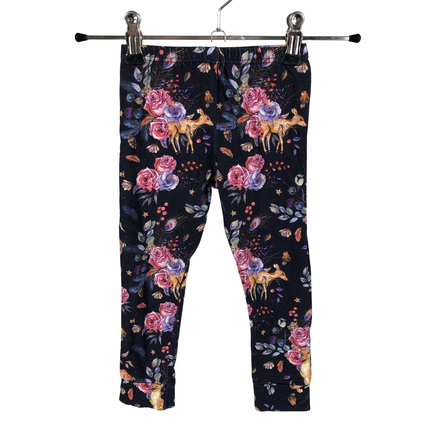 Unisex Handmade - Leggings, size 98 - 104 - Black (1)