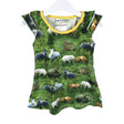 Unisex Handmade - Tricot dress, size 98 - 104 - Green ()