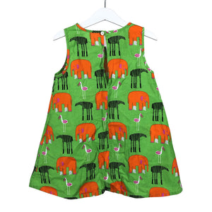 Unisex Marimekko - Dress, size 104 - 110 - Green (2)