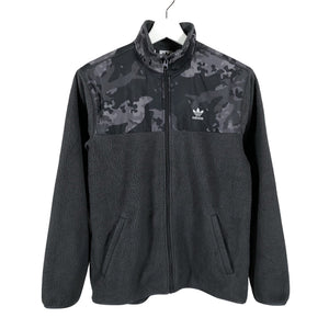 Unisex Adidas - Fleece jacket, size 158 - 164 - Gray (1)