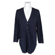 Unisex O.I.S - Cardigan, size 40 - Blue ()