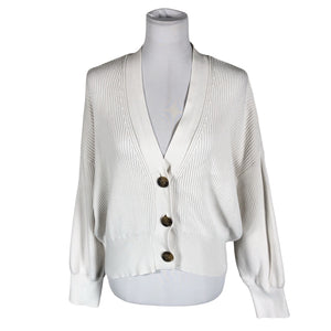 Unisex EDC by Esprit - Cardigan, size 38 - White (1)