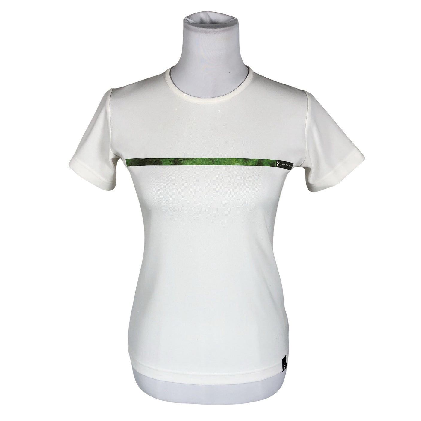 Unisex Haglöfs - Sports shirt, short sleeve, size 36 - White (1)