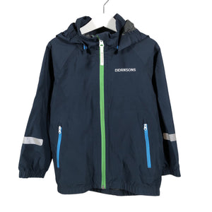 Unisex Didriksons - Outdoor jacket, size 104 - 110 - Blue (1)