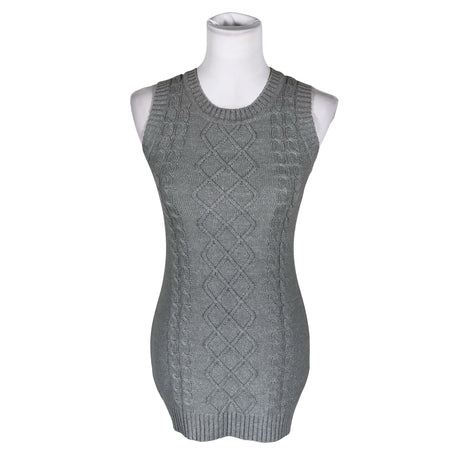 Unisex Trendy Line - Knit dress, size 36 - Gray ()