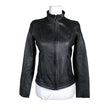 Unisex Incity - Leather jacket, size 36 - Black ()