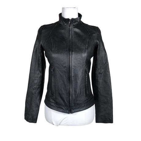 Unisex Incity - Leather jacket, size 36 - Black ()