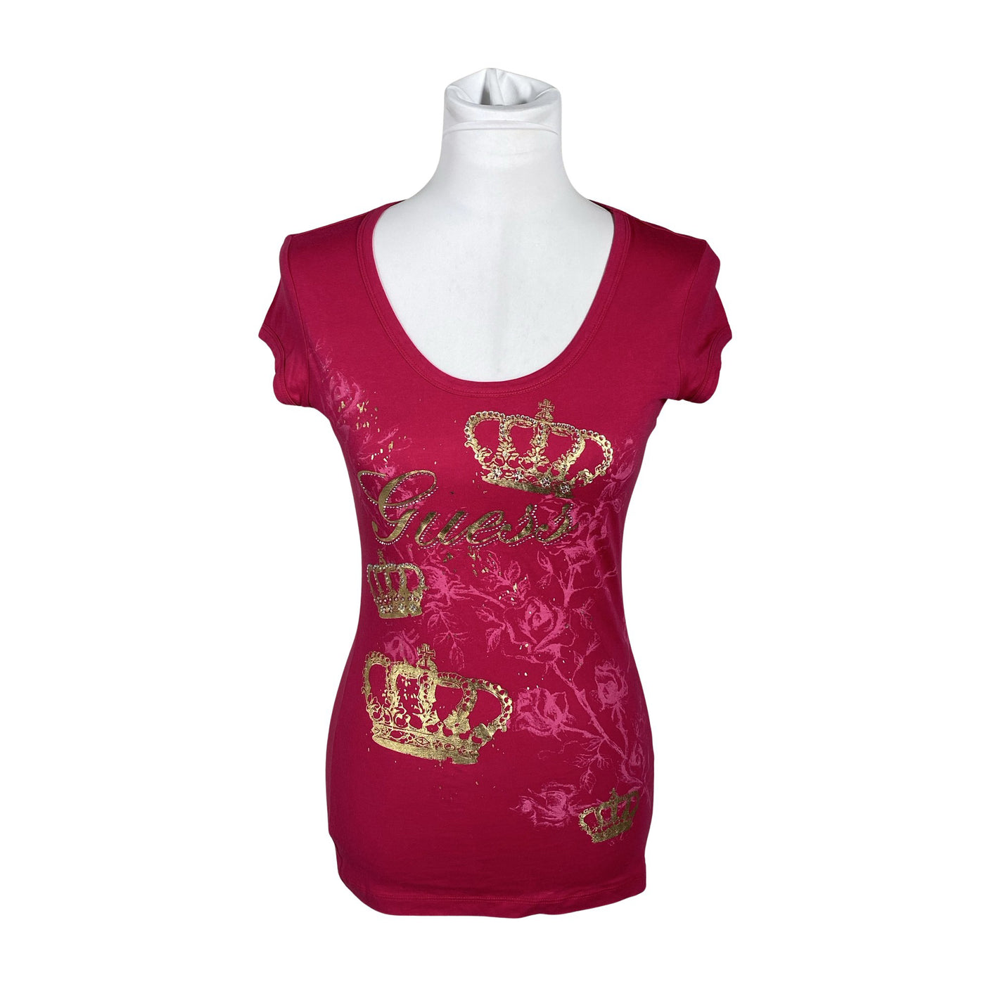 Unisex Guess - T-shirt, size 38 - Pink (1)