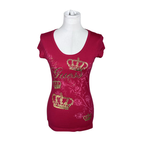 Unisex Guess - T-shirt, size 38 - Pink ()