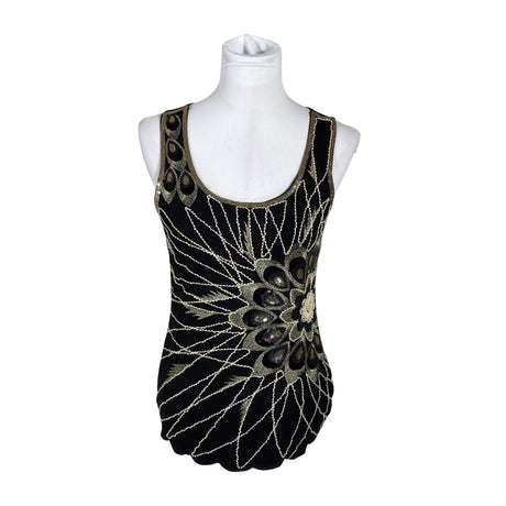 Unisex Maner - Top, size 36 - Black ()