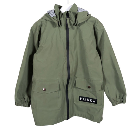 Unisex Paikka - Outdoor jacket, size 122 - 128 - Green ()