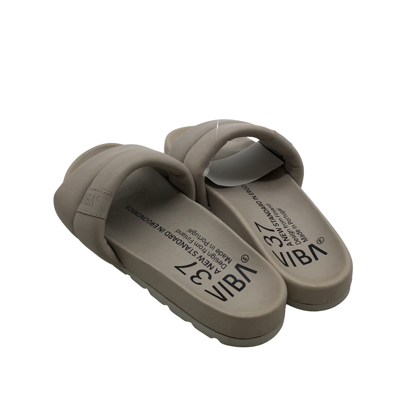 Unisex Vibae - Sandals, size 37 - Beige (2)