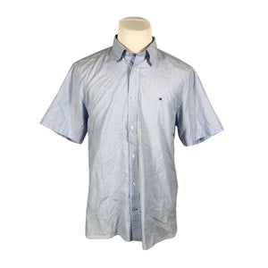Unisex Tommy Hilfiger - Collared shirt, size 42 - Blue (1)