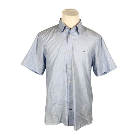 Unisex Tommy Hilfiger - Collared shirt, size 42 - Blue ()