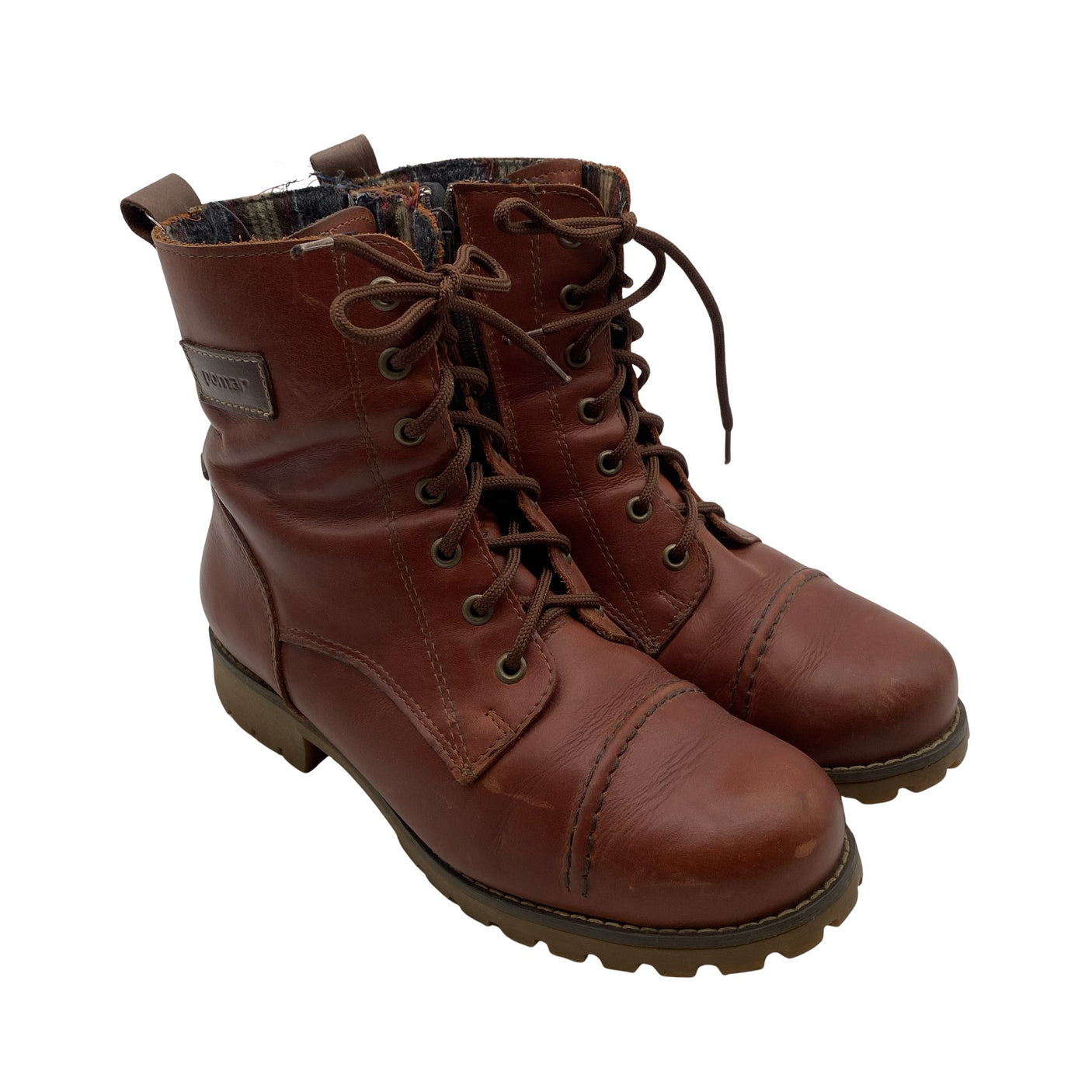 Unisex Pomar - Ankle boots, size 39 - Brown (2)
