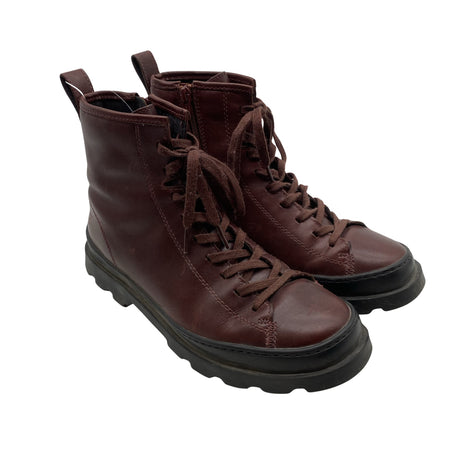 Unisex Camper - Army boots, size 40 - Brown (2)