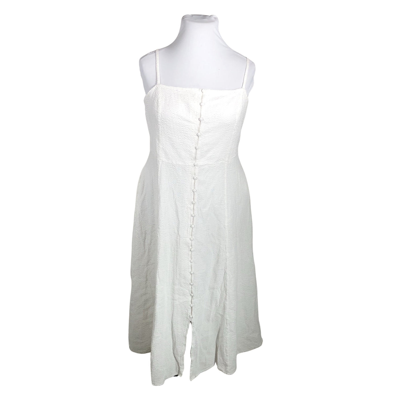 Unisex Lindex - Dress, size 42 - White (1)