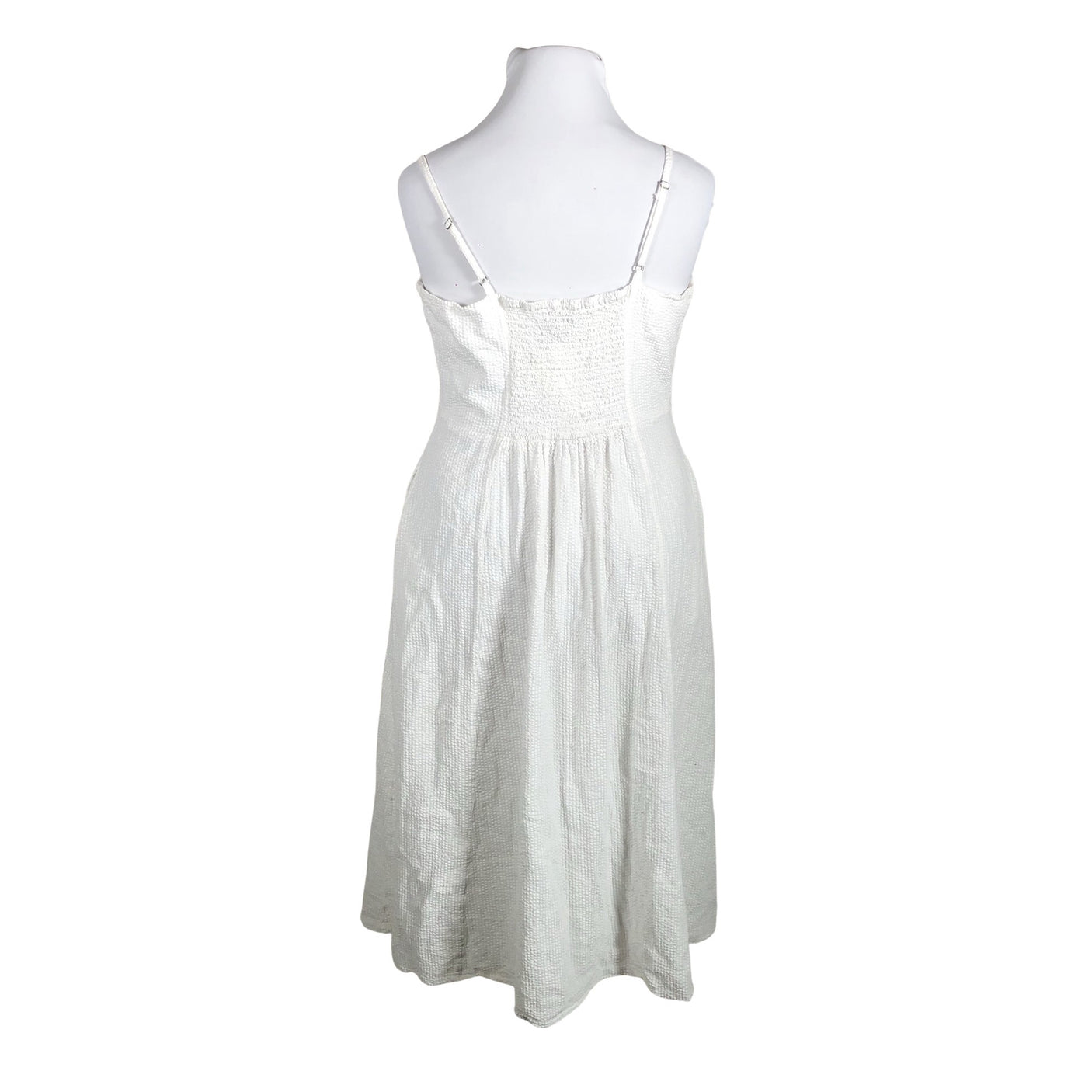 Unisex Lindex - Dress, size 42 - White (2)