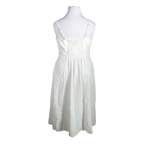 Unisex Lindex - Dress, size 42 - White (2)