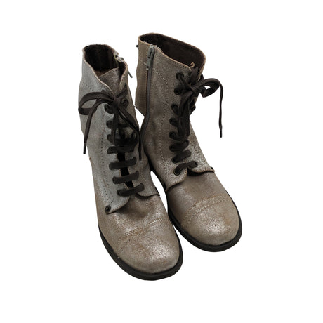 Unisex O.I.S - Army boots, size 38 - Gold (2)