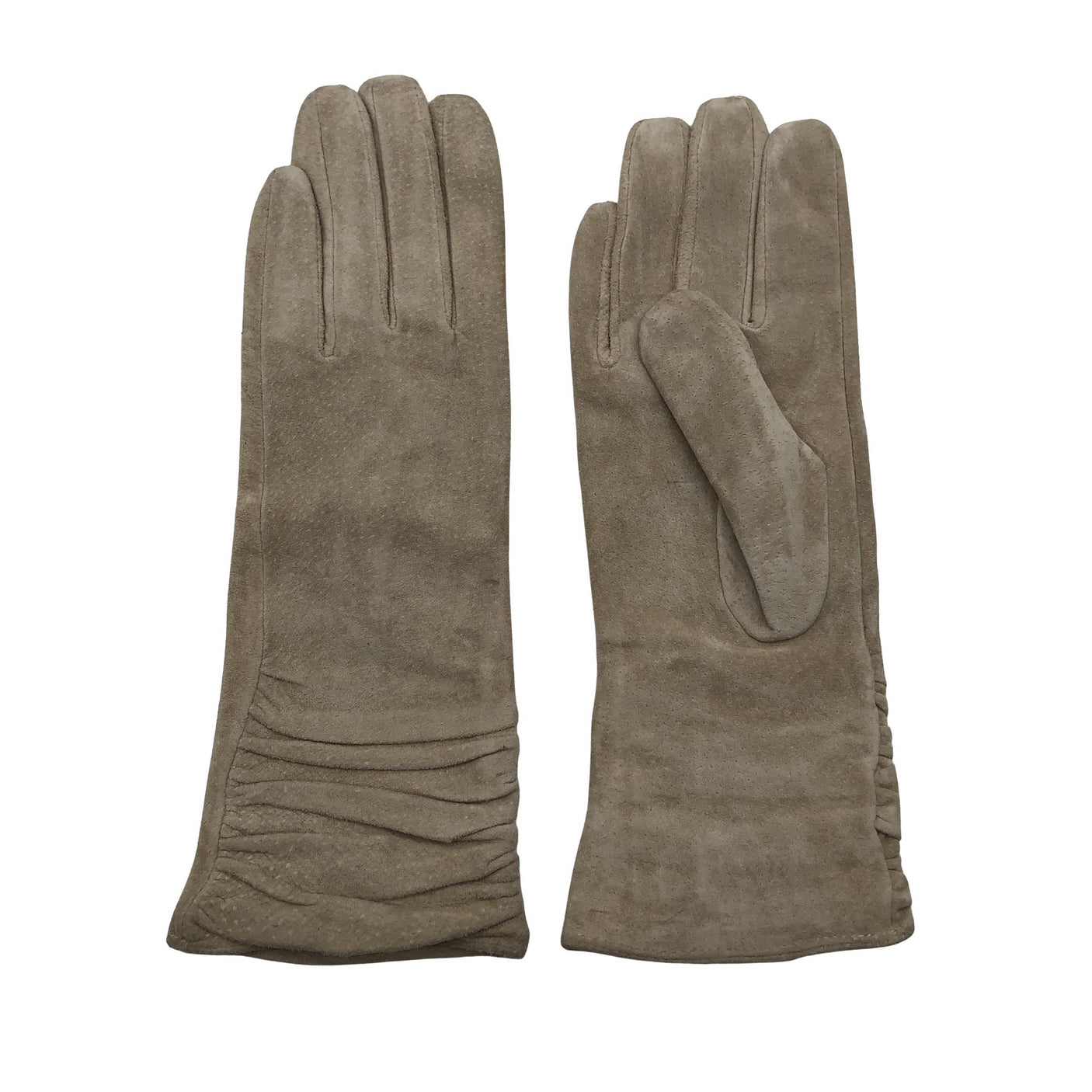 Unisex Pia Rossini - Leather gloves, size Ei kokoa - Beige (1)