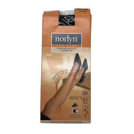 Unisex Norlyn - Stockings, thin, size 40 - Black ()