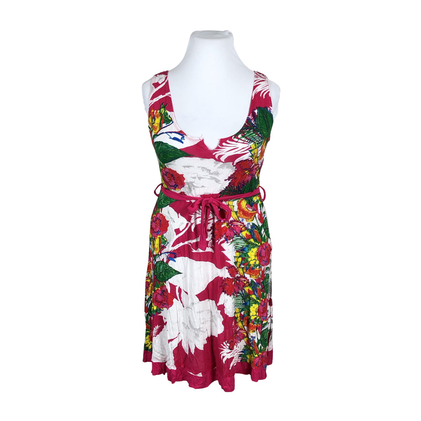 Unisex Desigual - Tricot dress, size 44 - White (1)