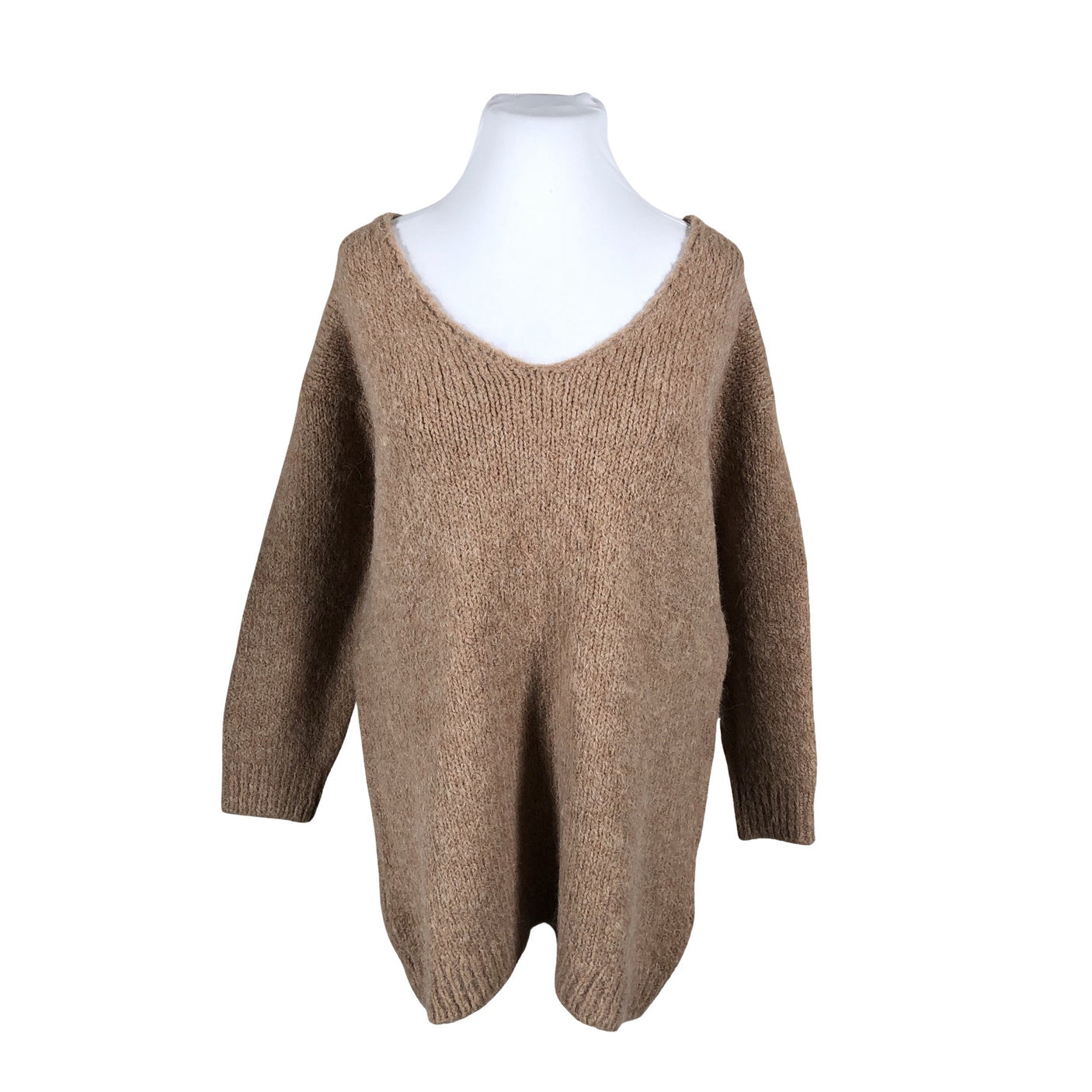 Unisex Cream - Sweater, size 50 - Brown (1)