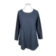 Unisex NOSH - Sweatshirt tunic, size 50 - Blue ()