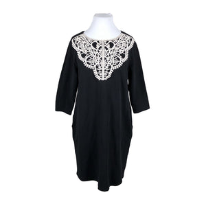 Unisex Lumoan - Tricot dress, size 48 - Black (1)